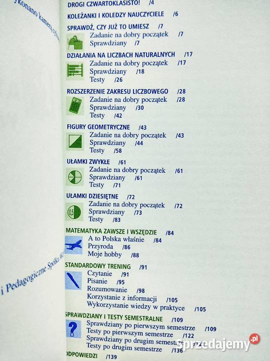 Matematyka wokół nas 4 unikatowe książki używane Warszawa
