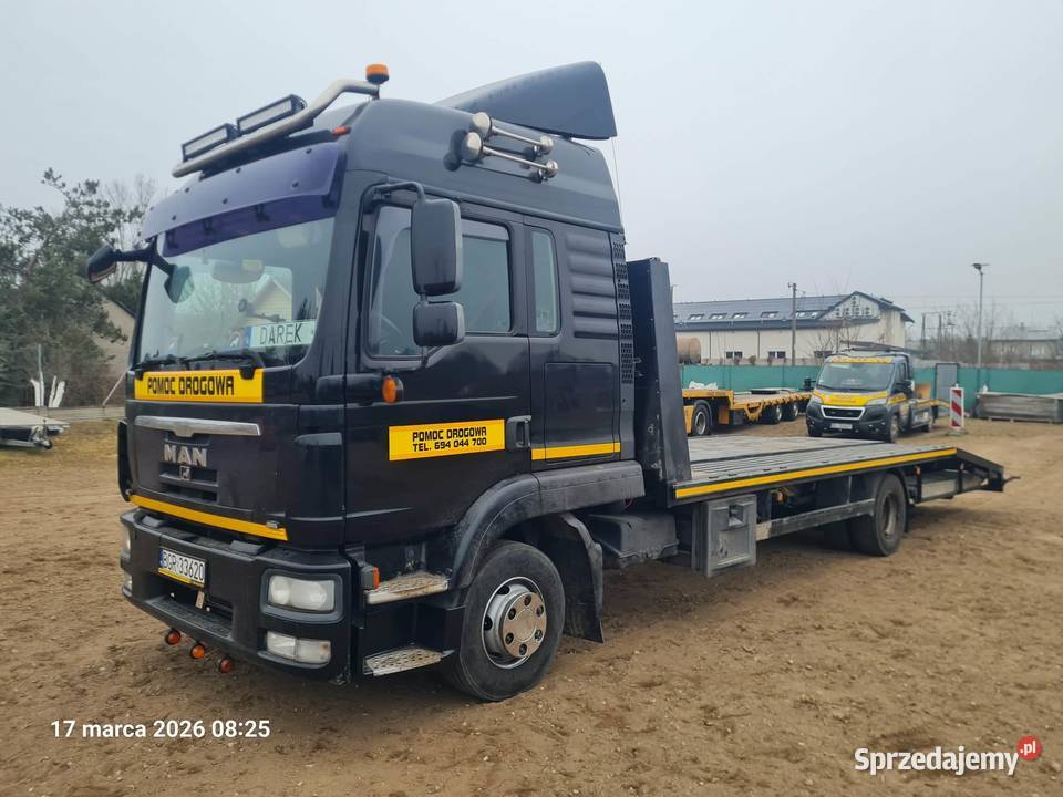MAN TGL autolawetapomoc drogowa 2010r Grajewo