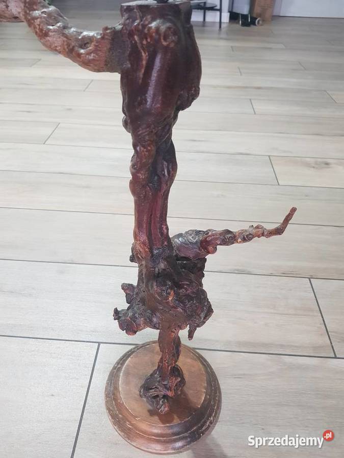 Kwietnik z korzenia winorośli wielkopolskie Wola Podłężna sprzedam