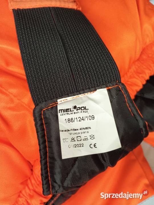 Komplet odzieży roboczej ostrzegawczej XXL Trzcianka sprzedam