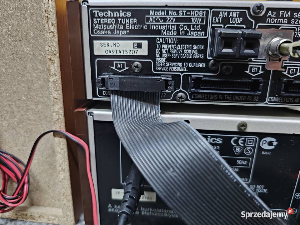 Wieża Technics HD51 kolumny pilot Kraków