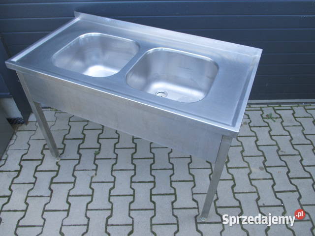 Zlew 2 Komory Dwukomorowy Stal Nierdzewna Ostrów Wielkopolski