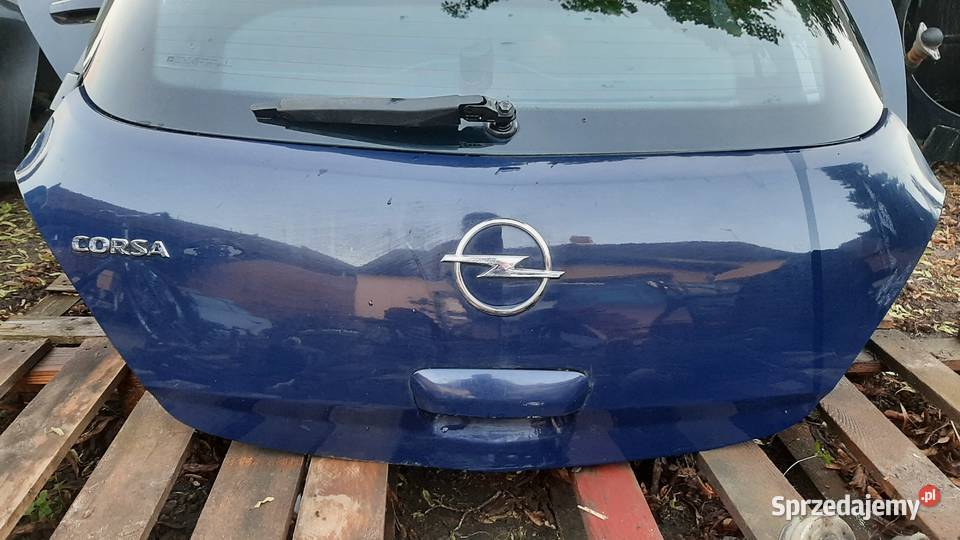 klapa bagażnika OPEL CORSA D 3drzwi lak Z20Z Motoryzacja dolnośląskie Dębno