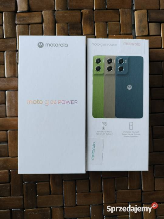 Telefon Motorola g06 power nowy Motorola Pionki