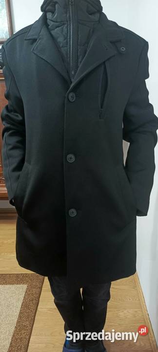 Płaszcz męski Finishley Harding Black