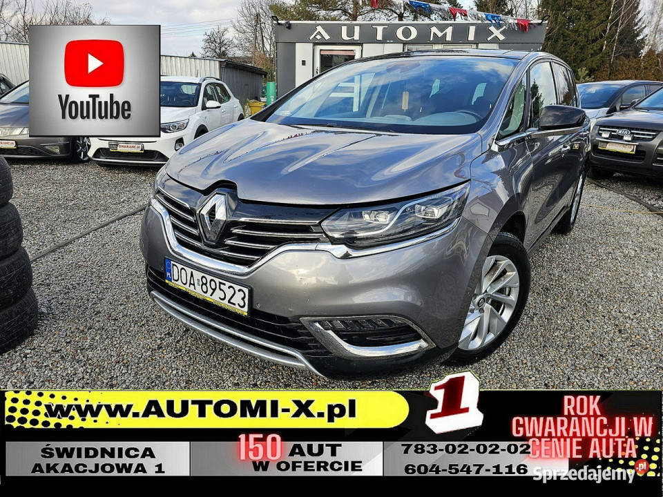 Renault Espace 16 D Nowy RozrządLedy 7Os AUTOMAT bluetooth Espace Świdnica