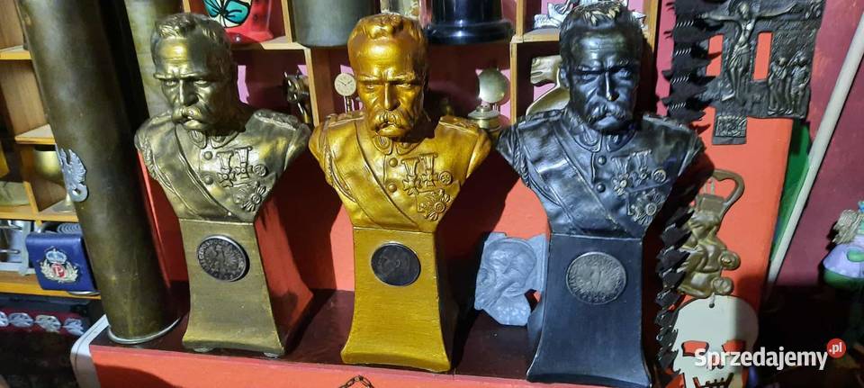 FIGURKA Popiersie Józef Piłsudski 1 Warszawa