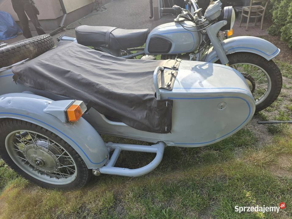 Motocykl DNIEPR MT16 z napędem na kosz Dniepr Aleksandrów Łódzki