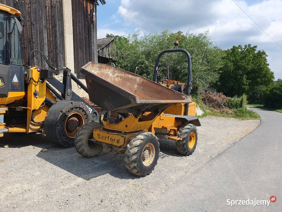Wozidło obrotowe Barford 3t Benford Terex Rok produkcji 2007 Wozidła Lanckorona sprzedam