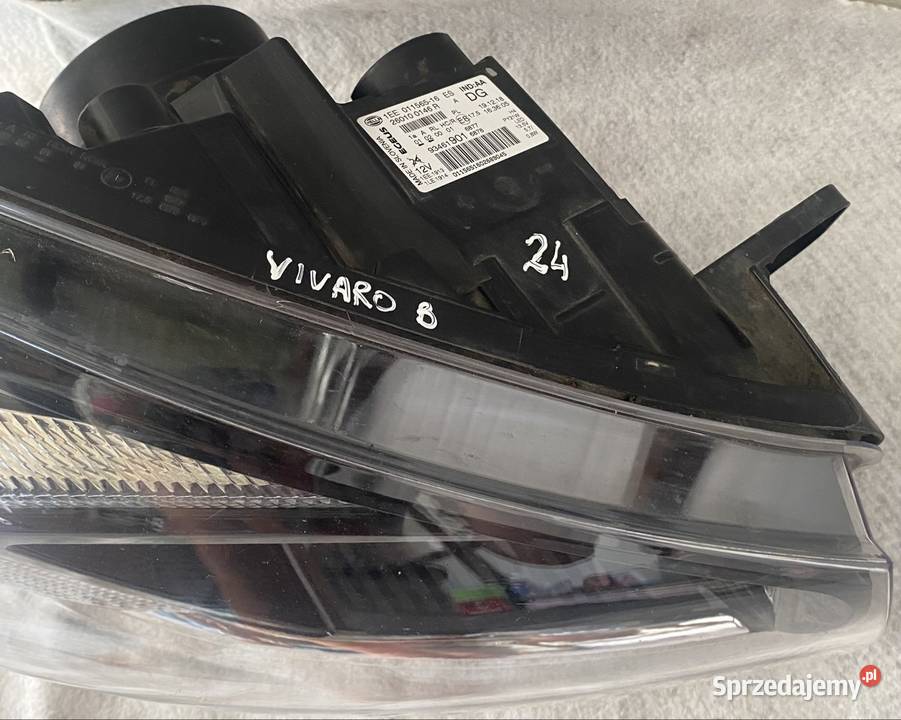 Lampa przednia reflektor prawa OPEL VIVARO II B Jasienica sprzedam