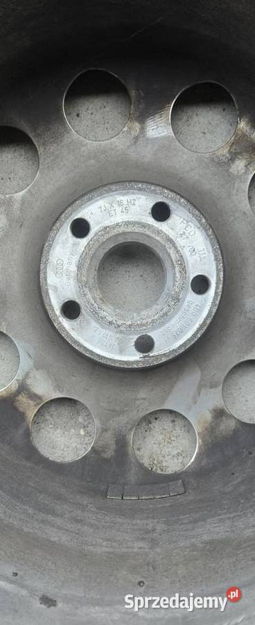 Alufelgi 16 z oponami zimowymi 5x112 Średnica 16" Łapy sprzedam