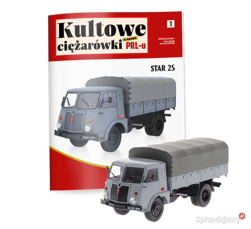 Star 25 kultowe ciężarówki prl deagostini śląskie Piekary Śląskie