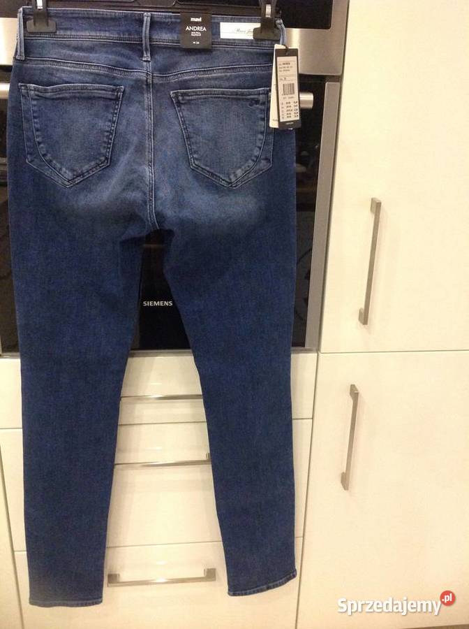 Spodnie Jeans Rurki Damskie MAVI SM NOWE Nowa Sól