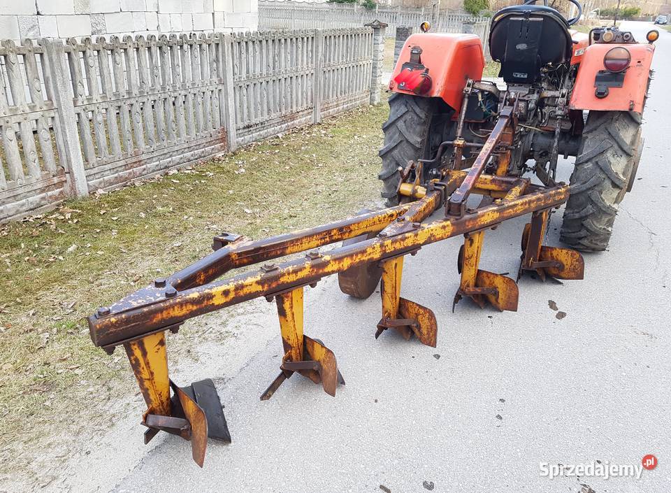 Pług 5skibowy ORYGINAŁ Grudziądz ładny stan nieuszkodzony Dąbrowa Tarnowska sprzedam