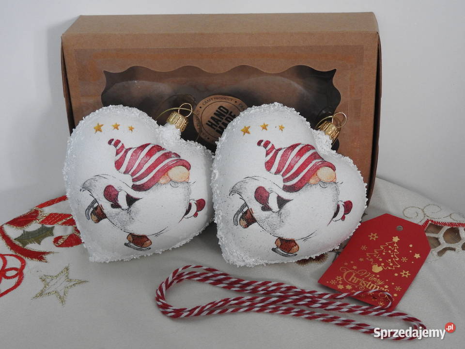 Bombki decoupage handmade prezent święta Pozostałe śląskie Bytom sprzedam