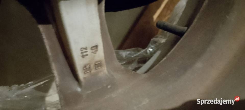 Alufelgi 5x112 R15 z oponami wielkopolskie Kościan