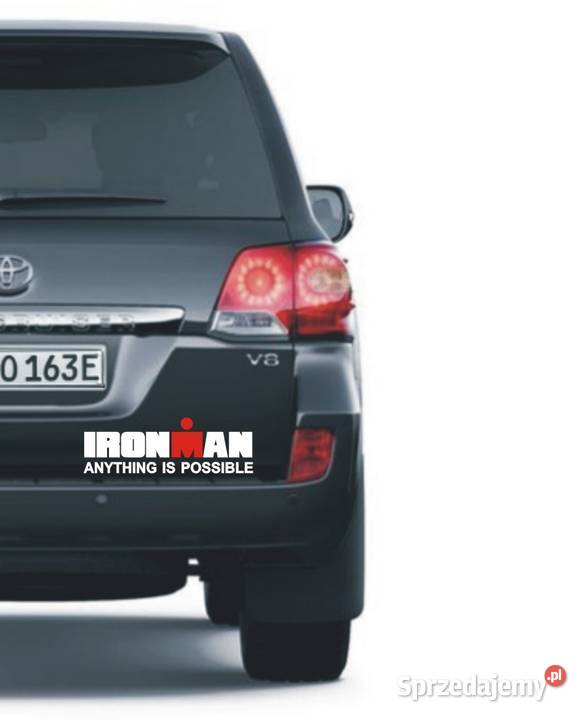 naklejka ironMan Anything Is Possible na Kraków