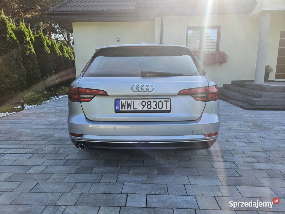 Audi A4 B9 Avant 20 TDI 150 mazowieckie Warszawa