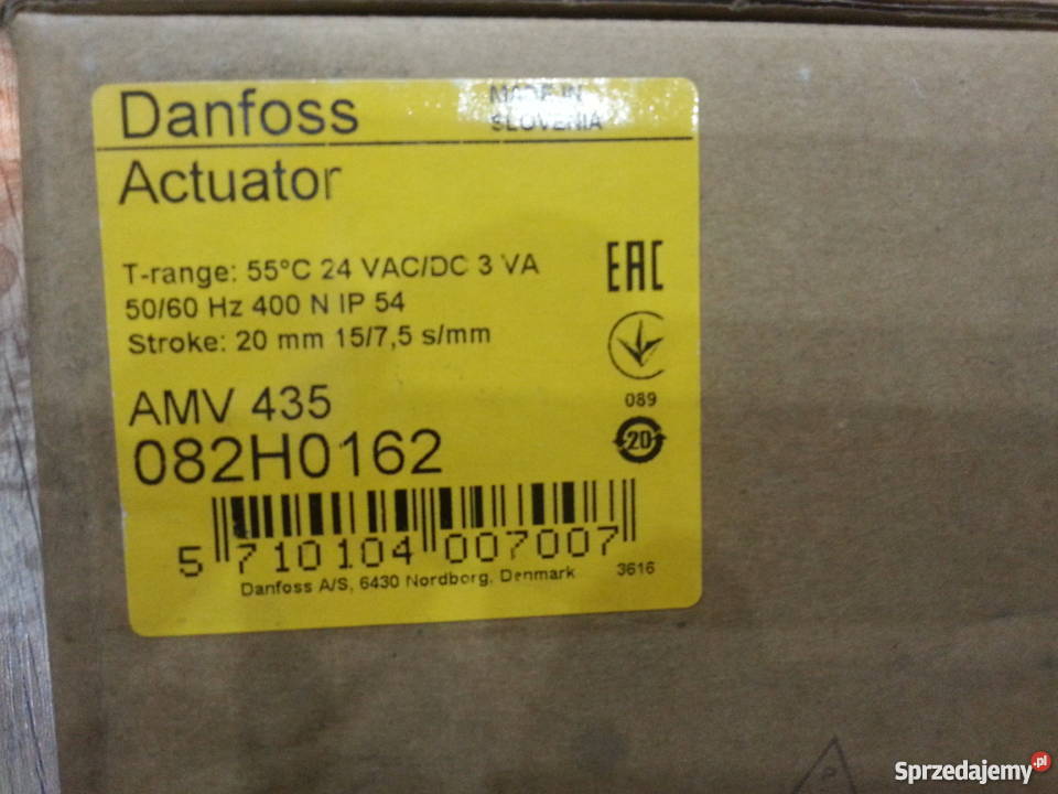 SIŁOWNIK ZAWORU DANFOSS AMV 435 Kolbudy - Sprzedajemy.pl