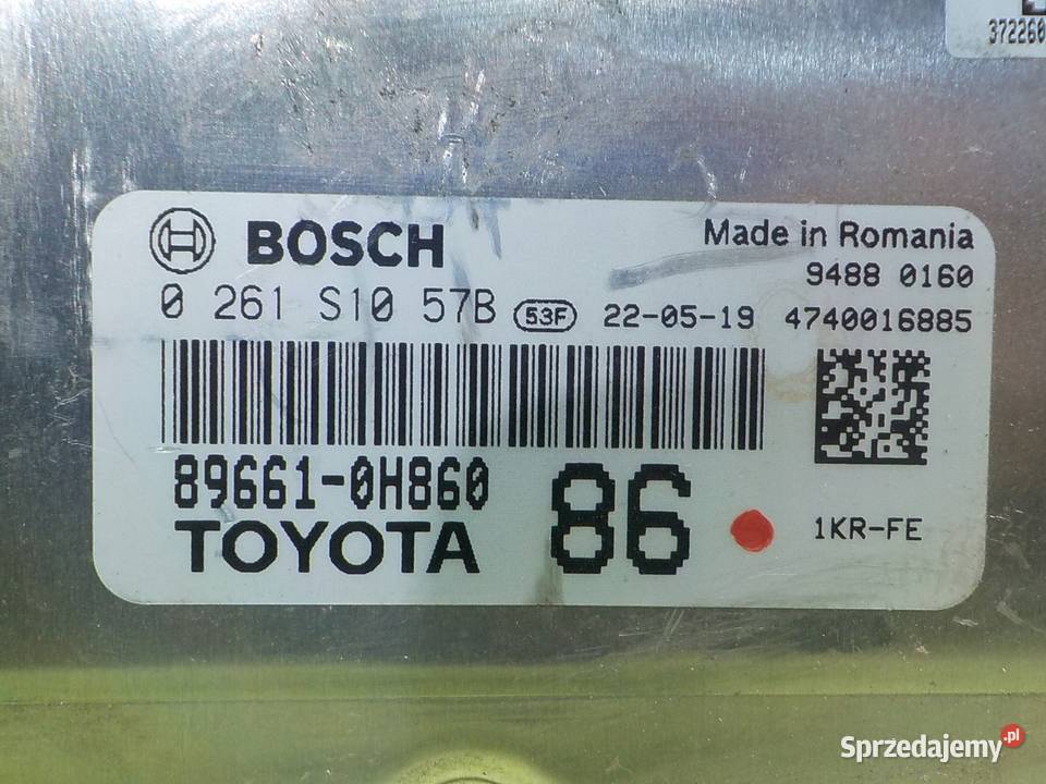 TOYOTA AYGO X 10 VVTI AUT 22r 5D sterownik mazowieckie Suków