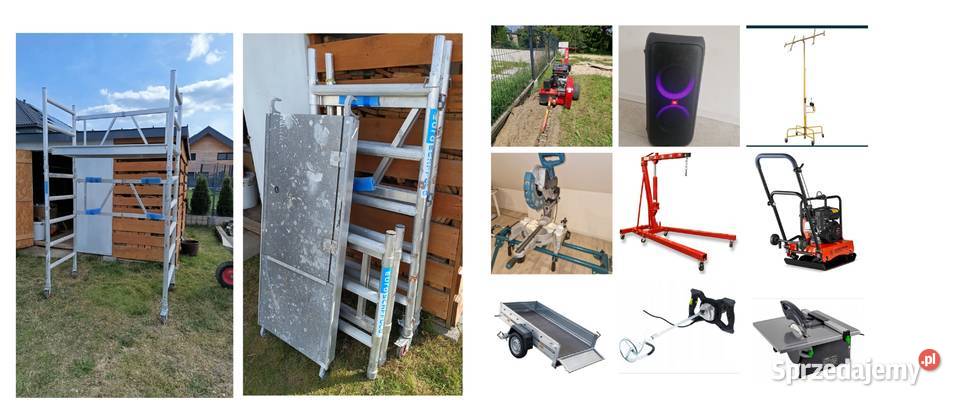 Wypożyczalnia narzędzi budowlanych ogrodowych Tychy