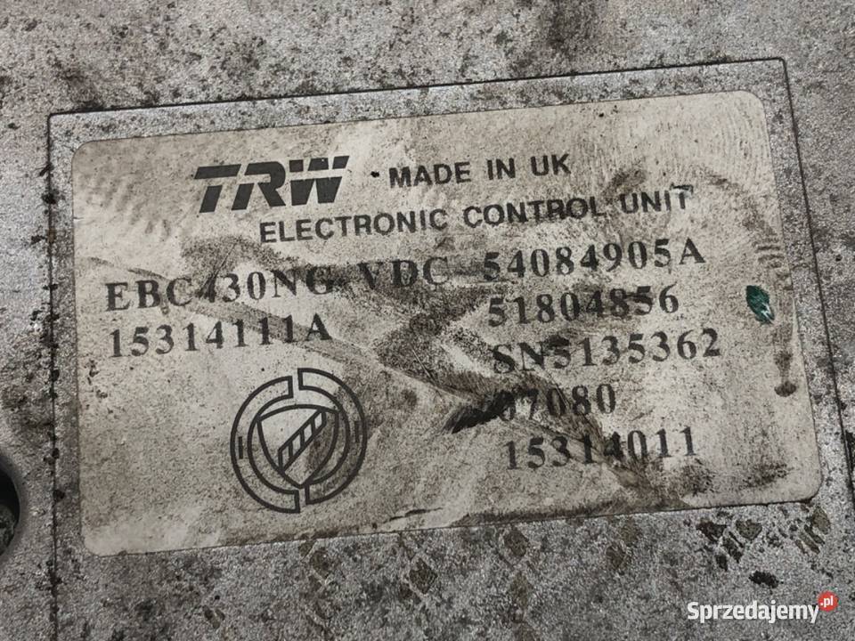 POMPA ABS ALFA 159 54084905A 19 150 0512