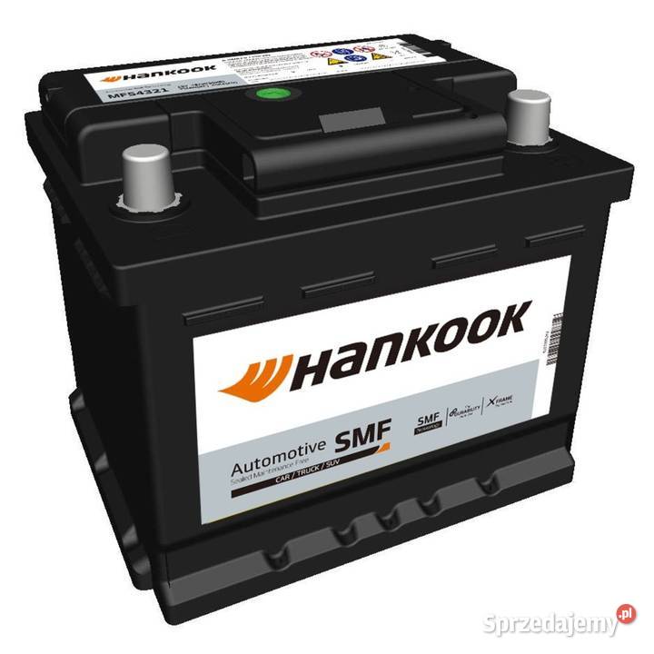 Akumulator HANKOOK 12V 45Ah 450A P osobowe dolnośląskie Jelcz-Laskowice