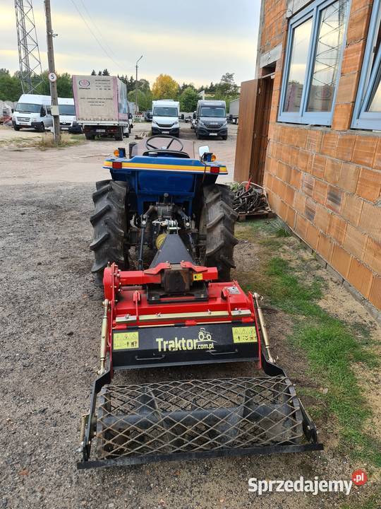 Traktorek Iseki Landhope TU200 z glebogryzarką Jarocin