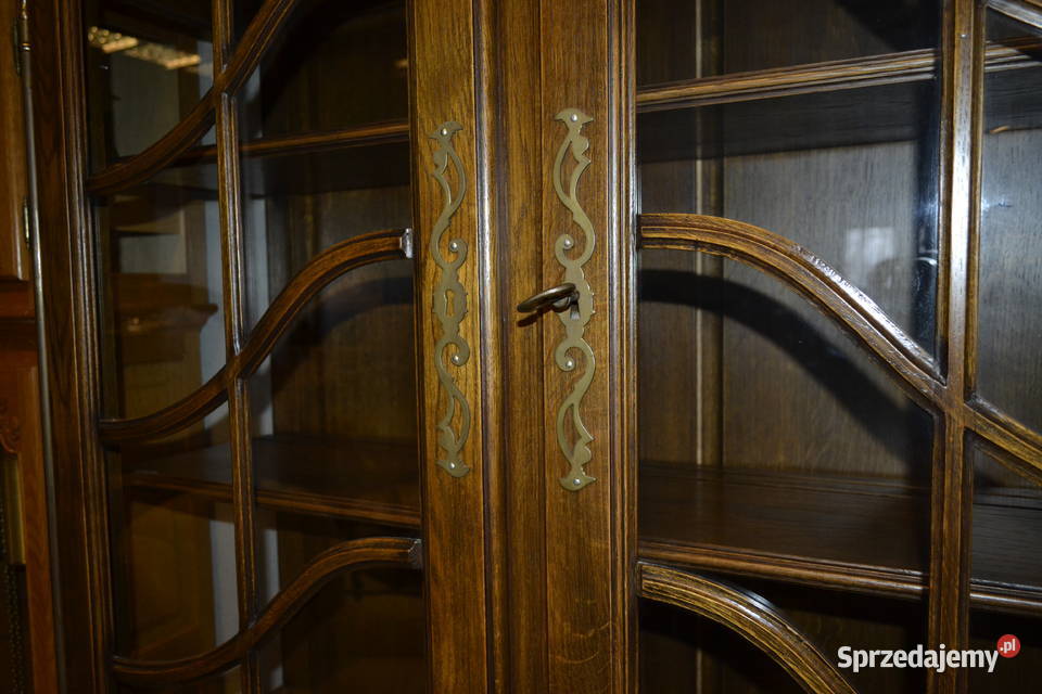 kredens stylowy lity dąb Będzin