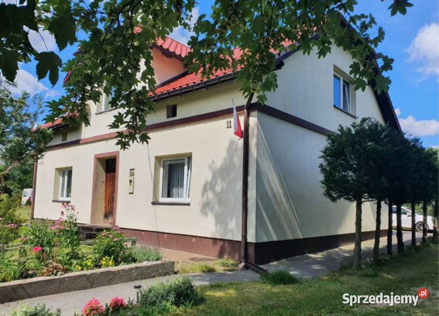 Duży dom rodzinny 200m na duzej dzialce 3700m z sadem