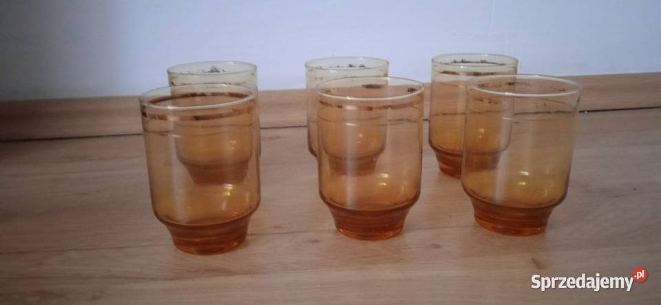 Zestaw szklany z PRLu Świdnica sprzedam