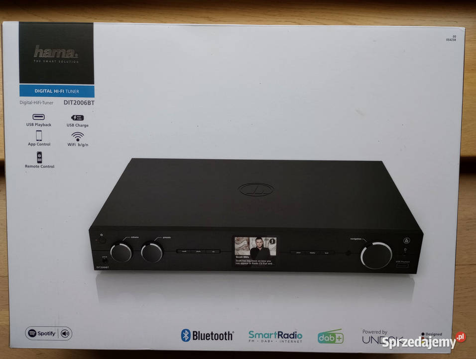 STREAMER TUNER FM DAB INTERNETOWY Hama DIT2006BT