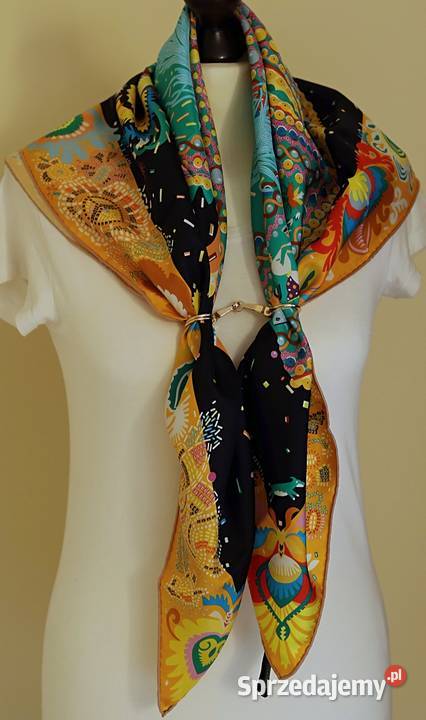 Hermes Paris apaszka twill silk Dla kobiet Kolonia Piaski