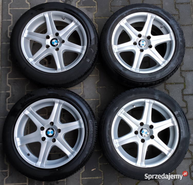 Zimowe koła BMW E60 opony 22550R17 Zwoleń sprzedam