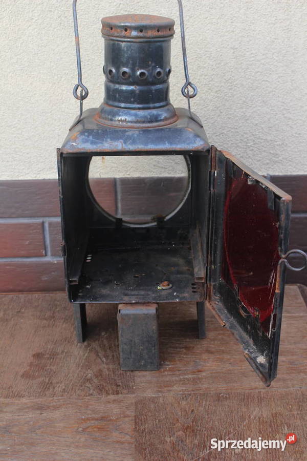 stara lampa kolejowa wielkopolskie Kalisz sprzedam