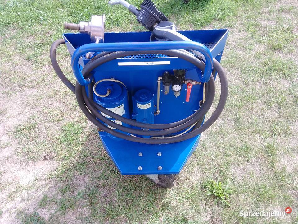 Mobilny system dozowania oleju silnikowego 220L Turek