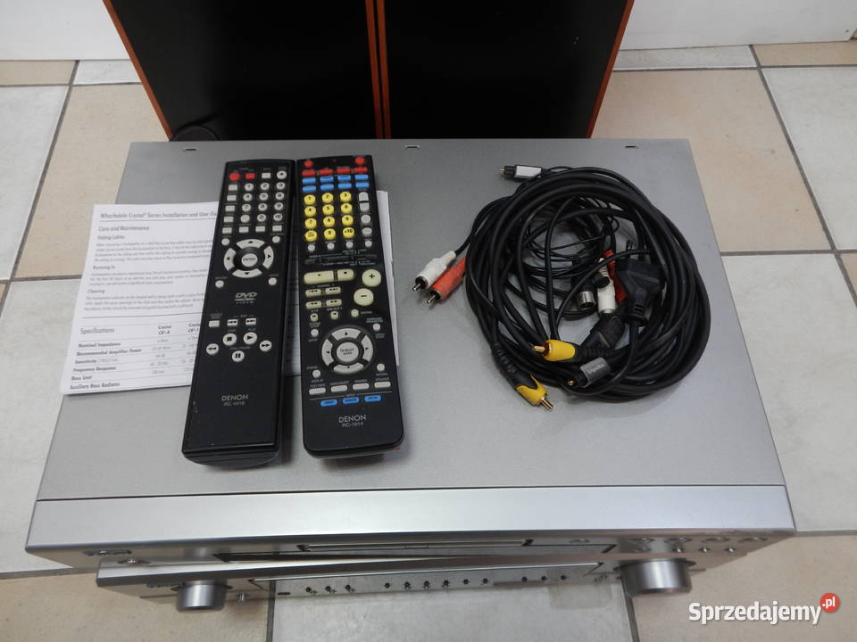 Kino domowe Denon AVR1306 DVD1720 Wharfedale Leżajsk