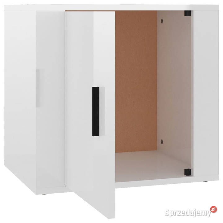 Szafka nocna biała wysoki połysk 50x39x47 Warszawa