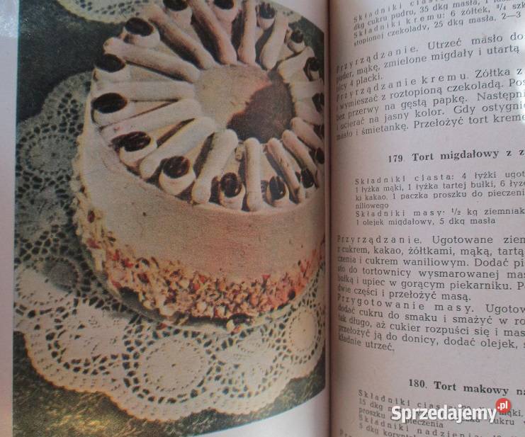 Ciasta ciastka ciasteczka Receptury i przepisy łódzkie Łódź