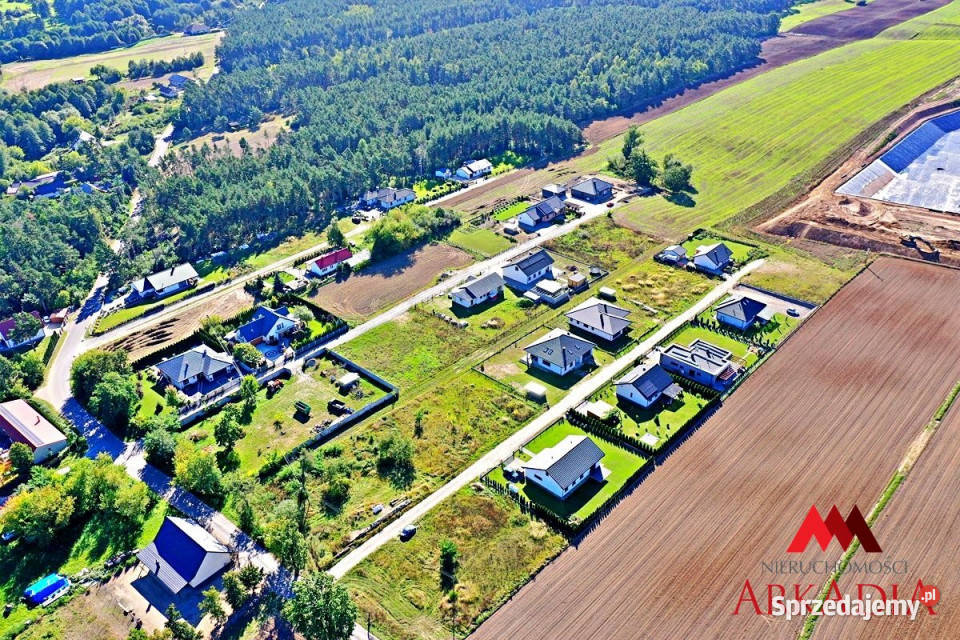 sprzedaży działki Machnacz 1005m2