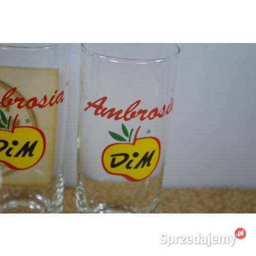Szklanki Ambrosia DiM zestaw 2 szkło reklamowe