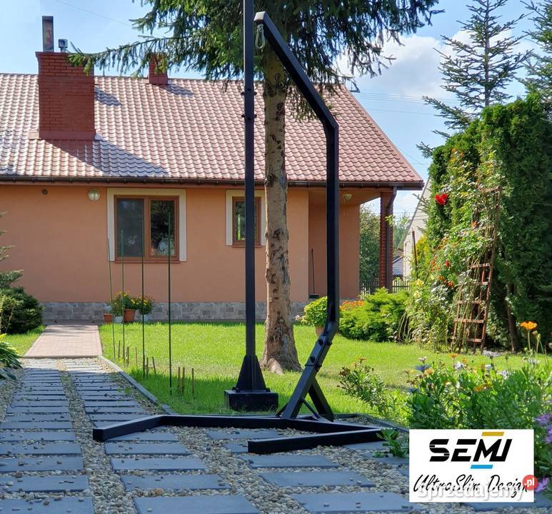 Stelaż stojak huśtawka kokon wiszący fotel Jeżowe