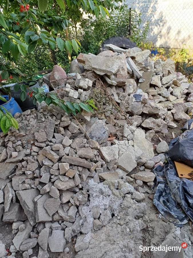 Gruz betonowy łódzkie Wejsce sprzedam