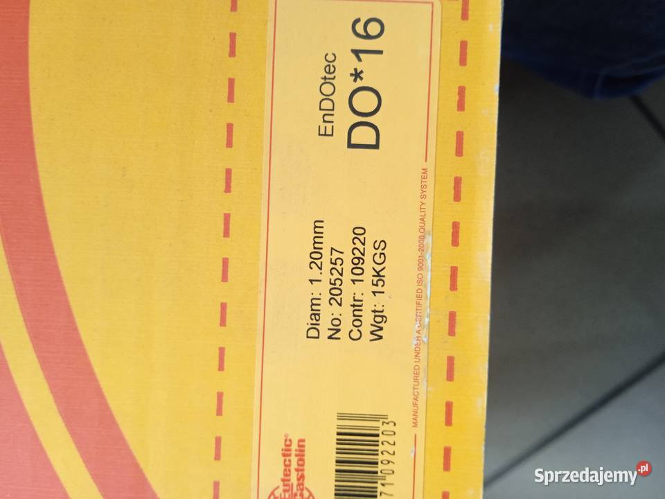 EnDotec do 16 Drut Spawalniczy 12mm 15 Świercze