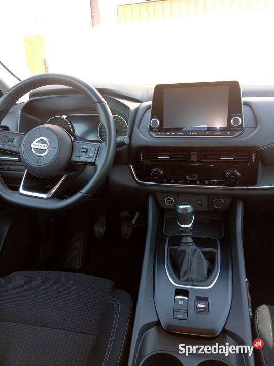 Nissan Qashqai 2022r bezwypadkowy biała perła asystent parkowania Gorlice sprzedam