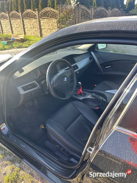 BMW E60 25 bezyna automat 2007 Nakło nad Notecią