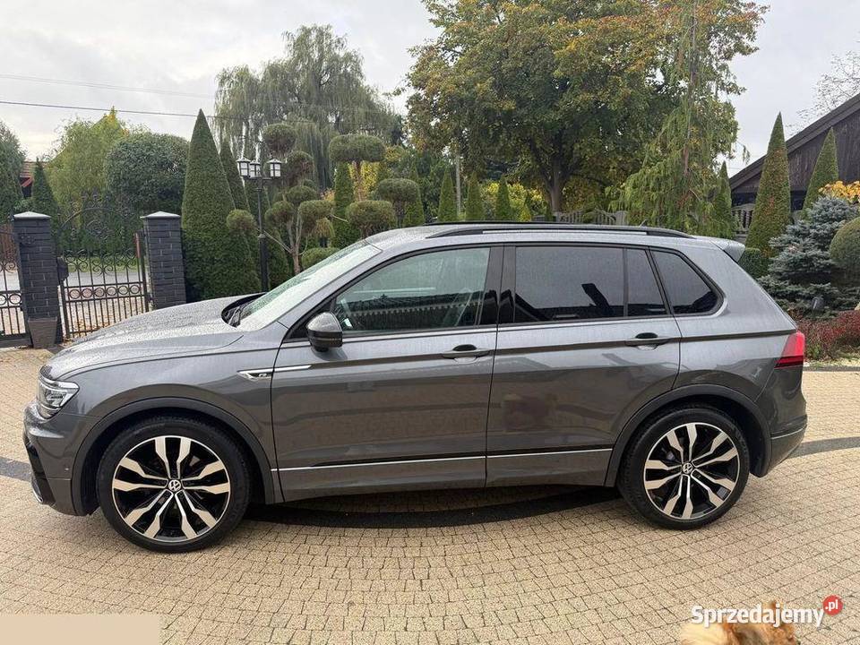 Volkswagen Tiguan 20 TDI RLine DSG 150 2020r wielkopolskie Krotoszyn
