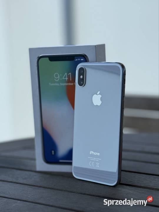 IPhone X10 256GB Biały stan Siedlce sprzedam