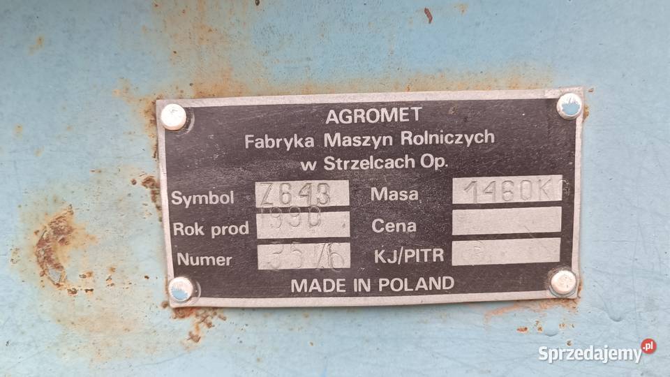 Kombajn do ziemniaków Bolko Z643 świętokrzyskie Chęciny