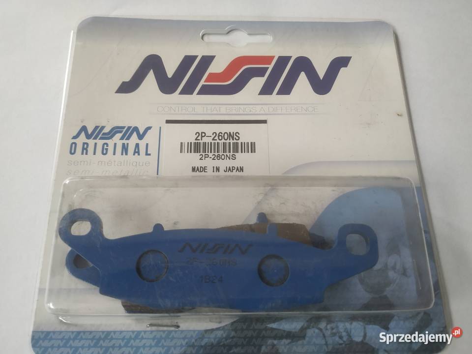 KLOCKI HAMULCOWE NISSIN 260NS KLE 650 ER 650 VN Zabrze